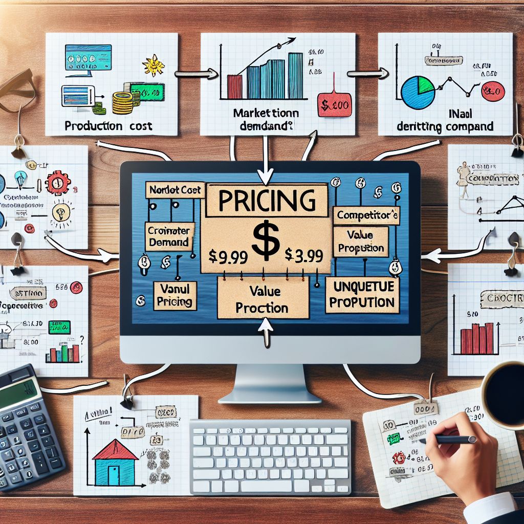 calculating price digital product